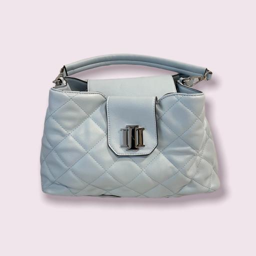 NUEVO - Cartera celeste nube International Concepts INC - SOLO QUEDA 1 UNIDAD