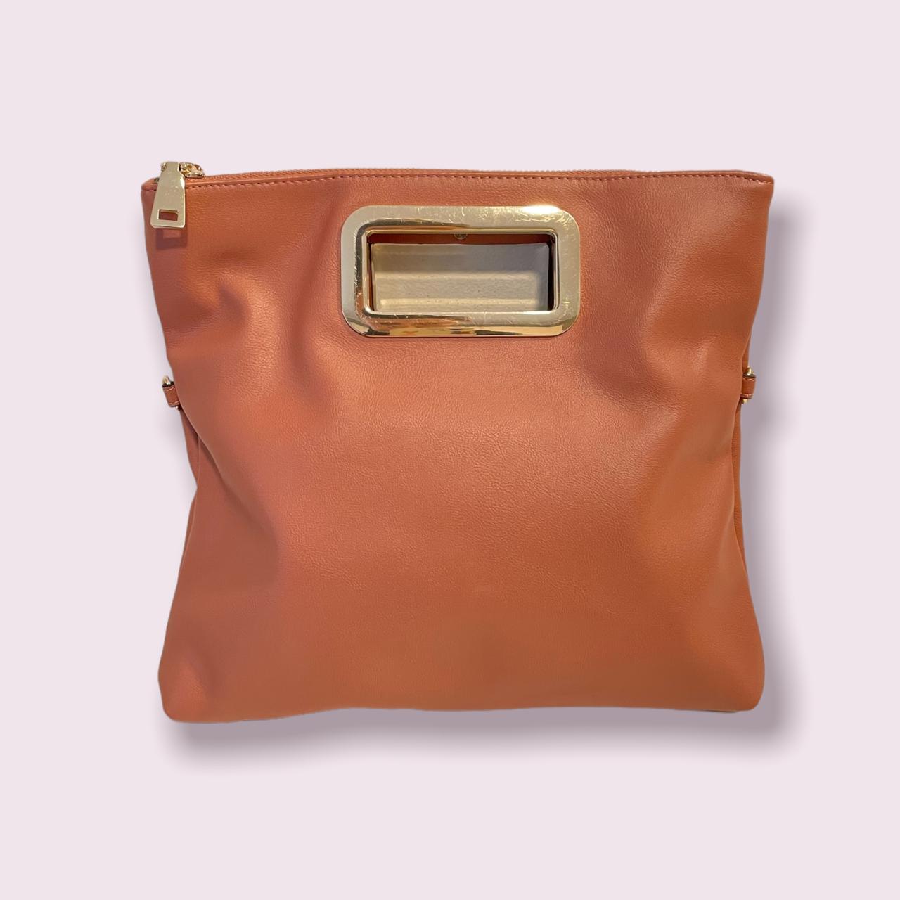 NUEVO - cartera café de International Concepts (INC) - SOLO QUEDA 1 UNIDAD