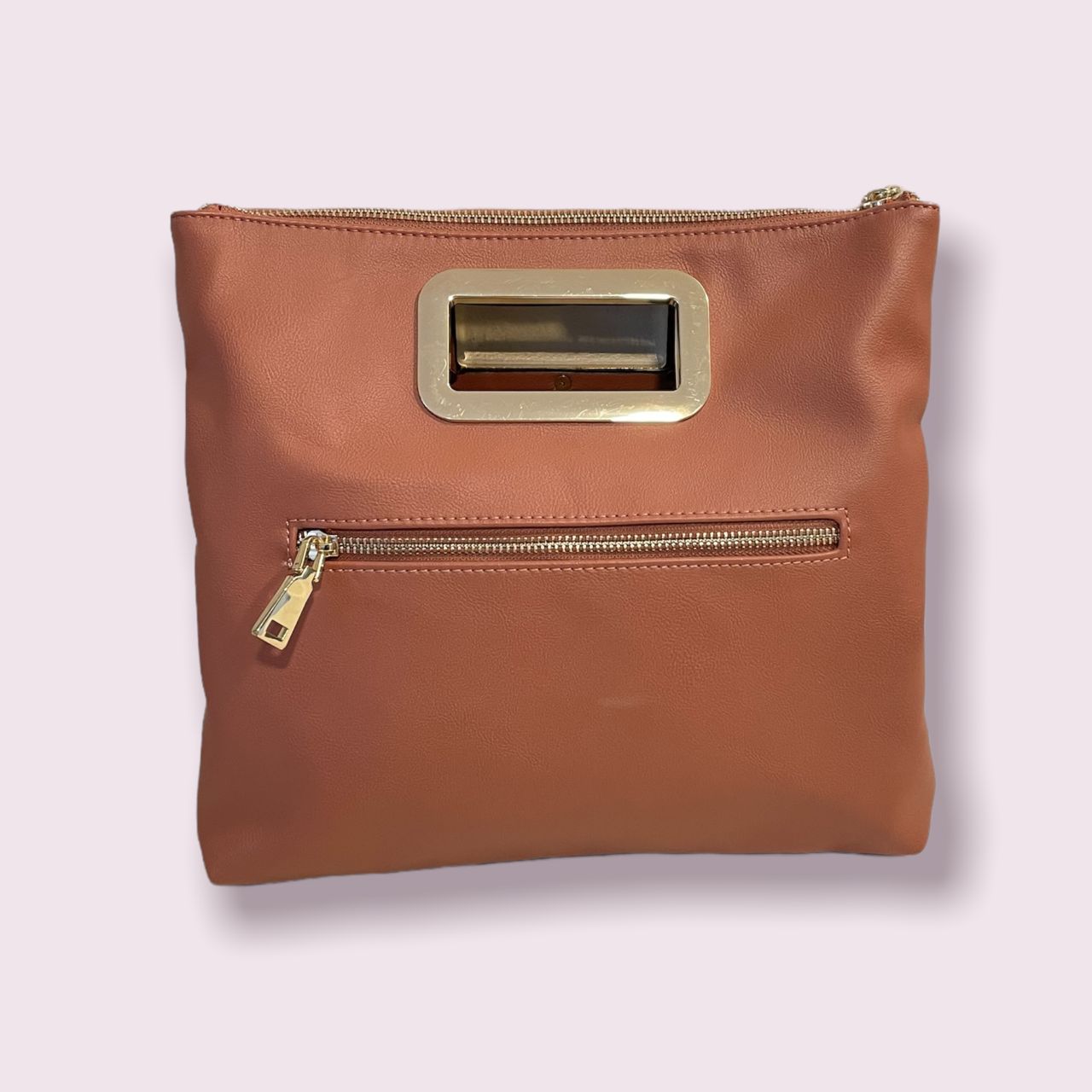 NUEVO - cartera café de International Concepts (INC) - SOLO QUEDA 1 UNIDAD