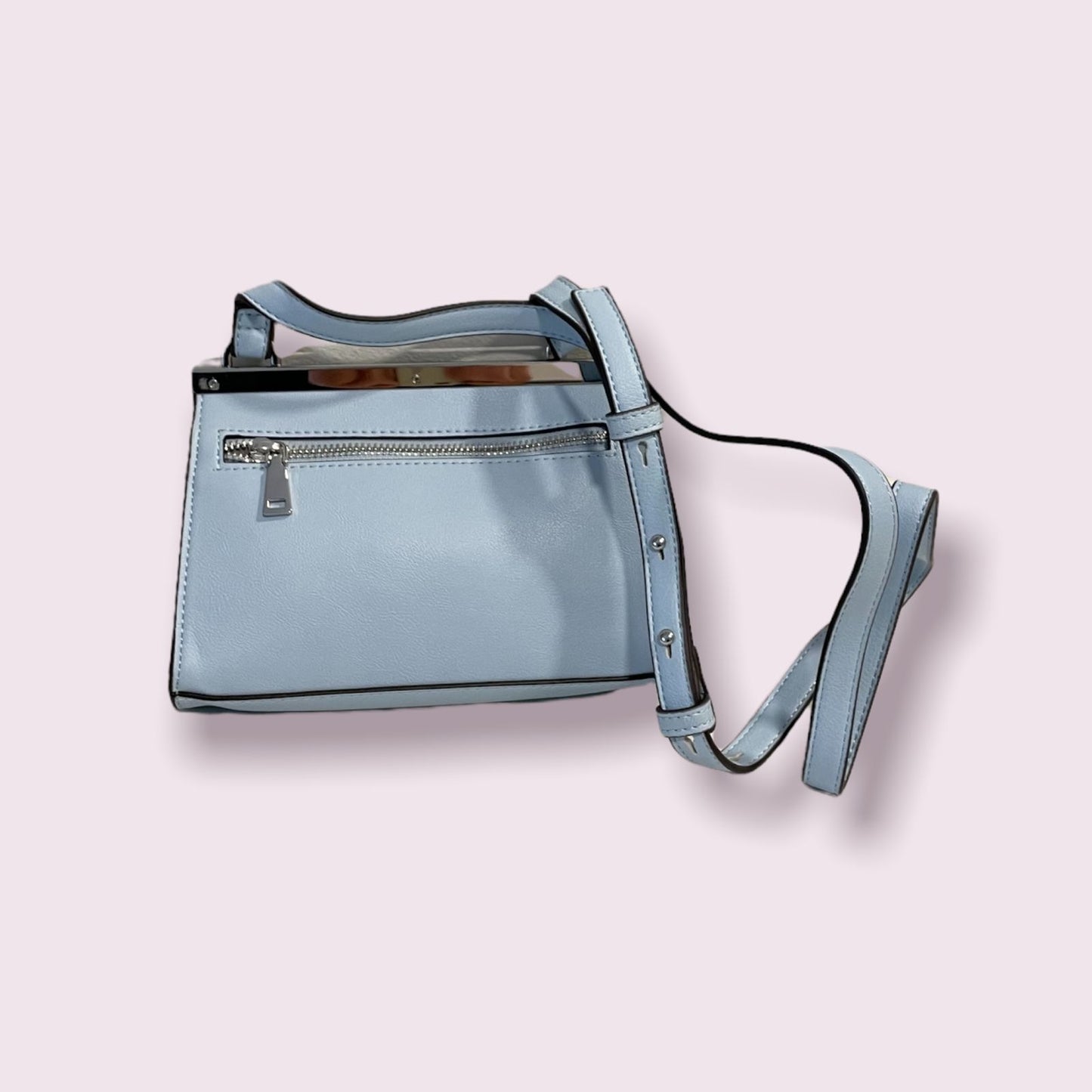 NUEVO - Cartera celeste International Concepts INC - SOLO QUEDA 1 UNIDAD