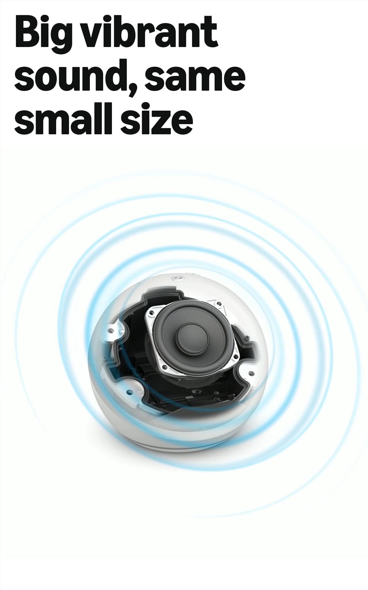 Amazon Echo Dot (modelo más nuevo) Altavoz con sonido vibrante, diseñado para Alexa+, ideal para dormitorios, comedores y oficinas, color carbón